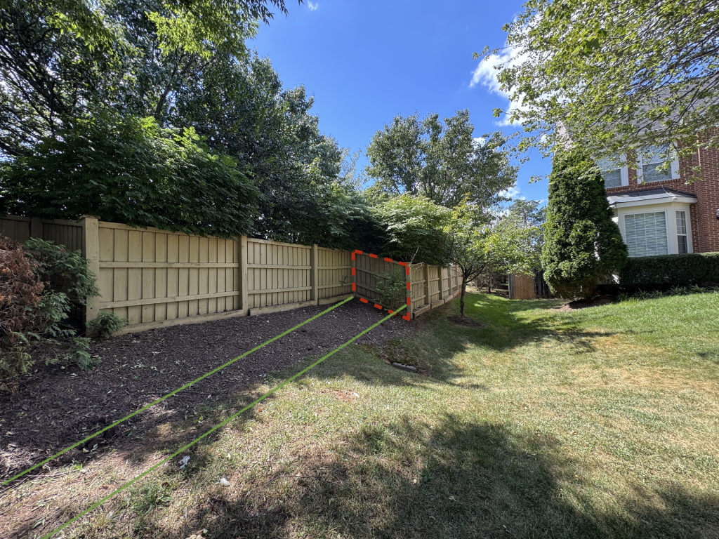 remove the fence in red remove the fence in red