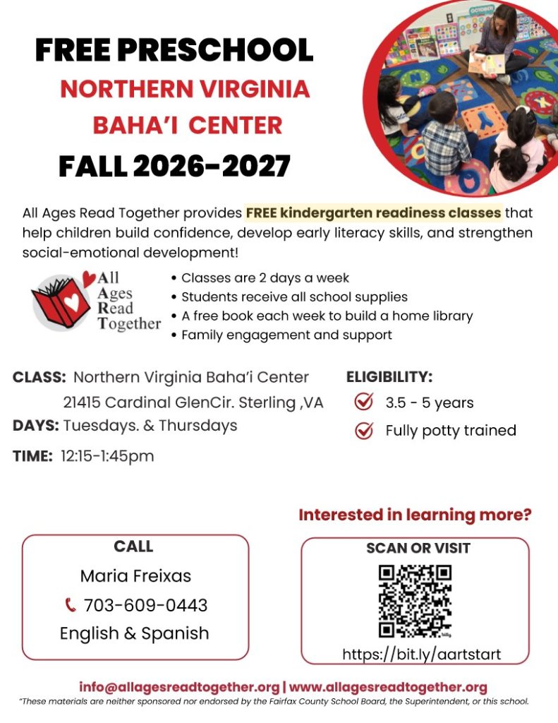 bahai Fall reading 2026 2027